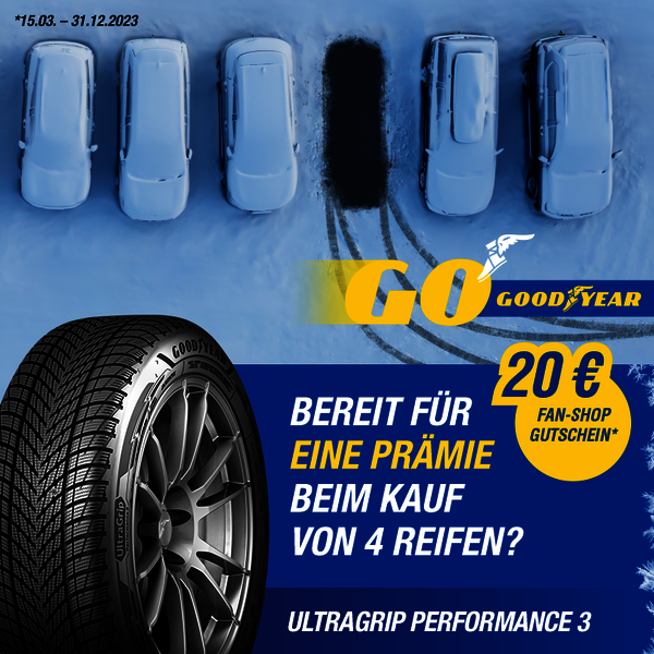 Goodyear Fan-Shop Gutschein sichern!